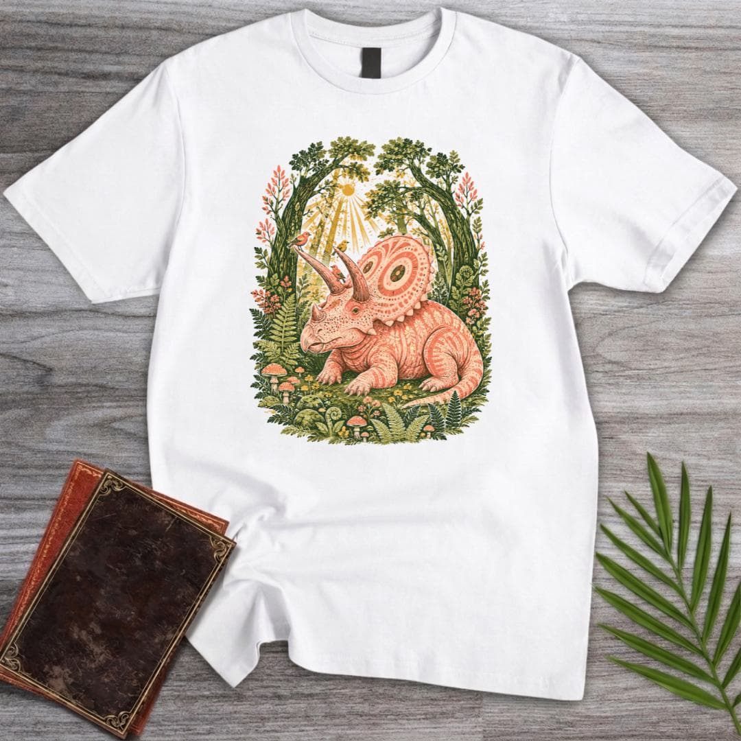 A Torosaurus Morning T Shirt Gift For Nature Lover