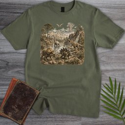 80s Dinosaur Textbook T Shirt Gift For Dinosaur Lover