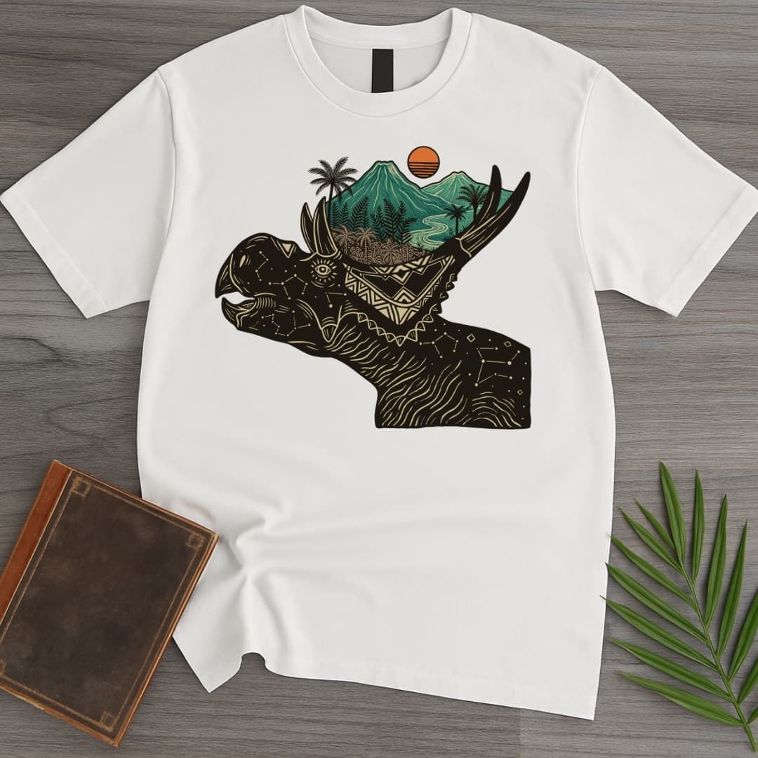 Ancient Diabloceratops Wisdom T Shirt Gift For Nature Lover