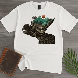 Ancient Diabloceratops Wisdom T Shirt Gift For Nature Lover