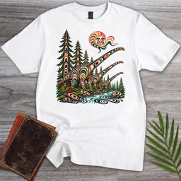 Ancient Coastal Sauropod T Shirt Gift For Nature Lover