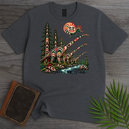 Ancient Coastal Sauropod T Shirt Gift For Nature Lover