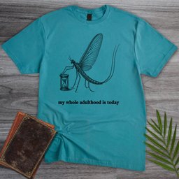 A Mayfly Life T Shirt Gift For Nature Lover