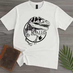 Allosaurus Fossil Step T Shirt Gift For Nature Lover