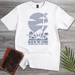 Cloud Line Brachiosaurus T-Shirt