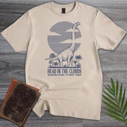 Cloud Line Brachiosaurus T-Shirt