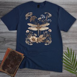 Botanical Bug Frame T Shirt Gift For Nature Lover