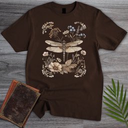 Botanical Bug Frame T Shirt Gift For Nature Lover