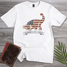 American Flag Ankylosaurus Americas 250th T Shirt Gift For Nature Lover