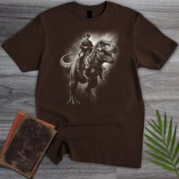 Americas 250th Rough Rider Tyrannosaur T Shirt Gift For Nature Lover