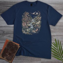90s Ecosystem Textbook T Shirt Gift For Nature Lover