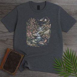 90s Ecosystem Textbook T Shirt Gift For Nature Lover