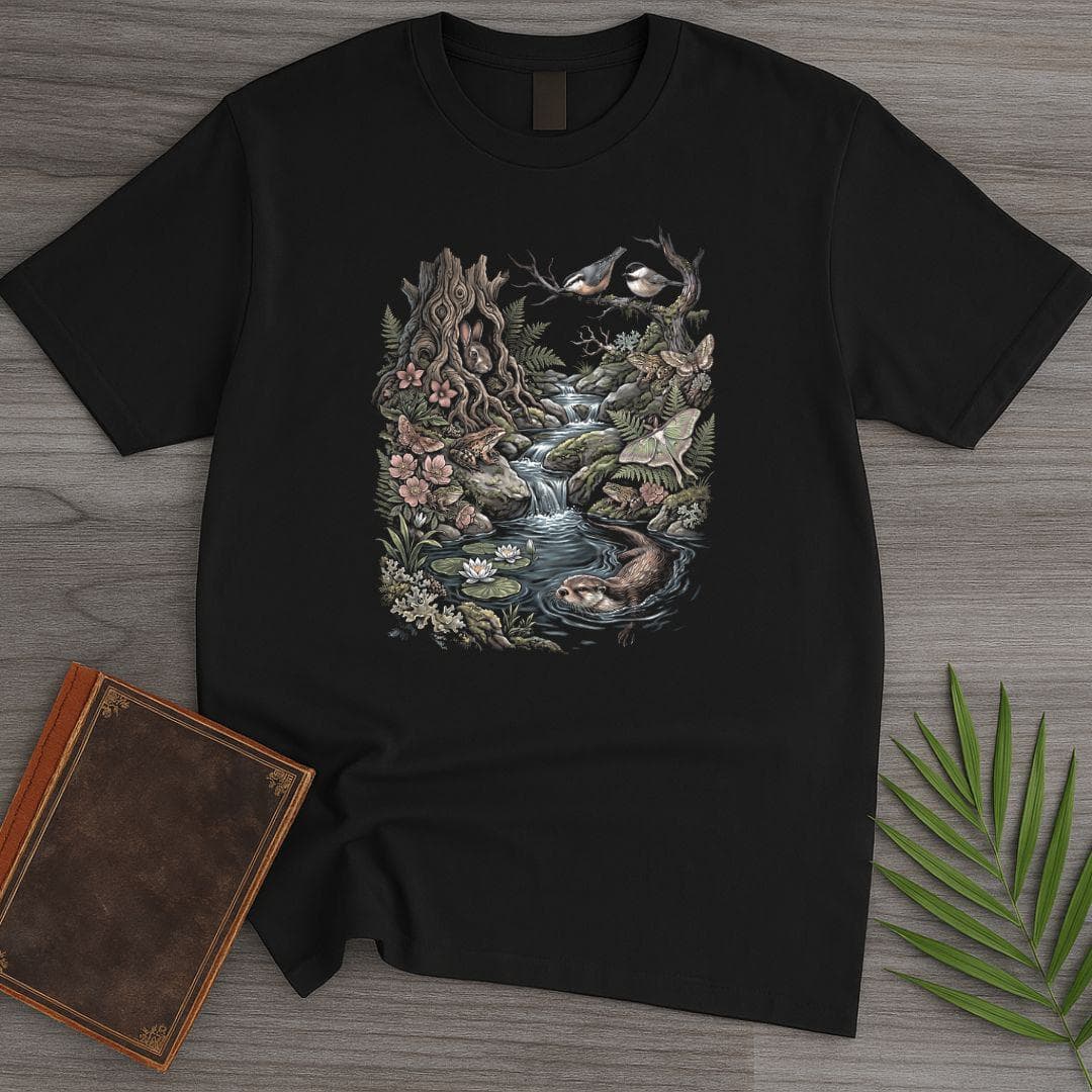 90s Ecosystem Textbook T Shirt Gift For Nature Lover
