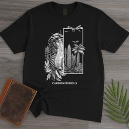 Carboniferous Prehistoric Goth T Shirt Gift For Nature Lover