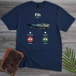 Devonian Fih Is Calling T Shirt Gift For Nature Lover