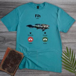 Devonian Fih Is Calling T Shirt Gift For Nature Lover