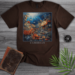 Cambrian Marine Ecosystem T Shirt Gift For Nature Lover