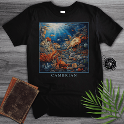 Cambrian Marine Ecosystem T Shirt Gift For Nature Lover