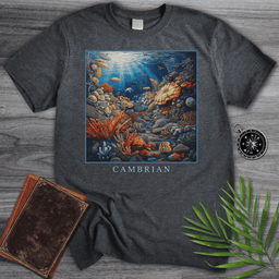 Cambrian Marine Ecosystem T Shirt Gift For Nature Lover