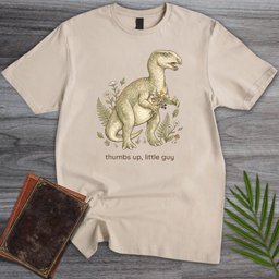 Cheerful Iguanodon T Shirt Gift For Nature Lover