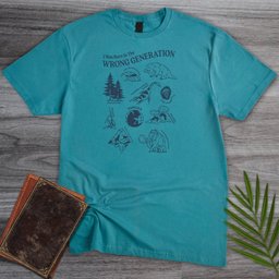 Born In Prehistory T Shirt Gift For Nature Lover