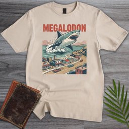 Attack Of The Megalodon T Shirt Gift For Nature Lover