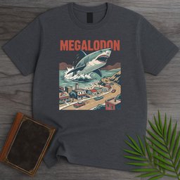 Attack Of The Megalodon T Shirt Gift For Nature Lover