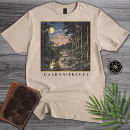 Carboniferous Landscape Graphic T Shirt Gift For Nature Lover