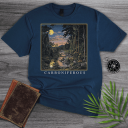 Carboniferous Landscape Graphic T Shirt Gift For Nature Lover