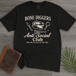 Bone Diggers Club T Shirt Gift For Nature Lover