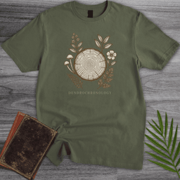 Dendrochronology Tree Ring T Shirt Gift For Nature Lover