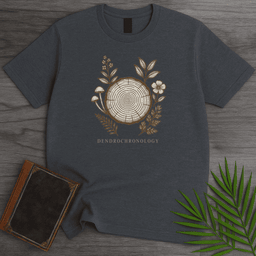 Dendrochronology Tree Ring T Shirt Gift For Nature Lover