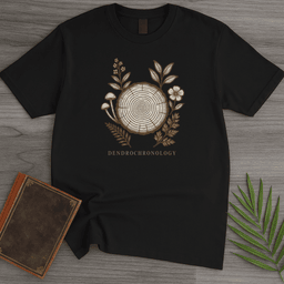 Dendrochronology Tree Ring T Shirt Gift For Nature Lover