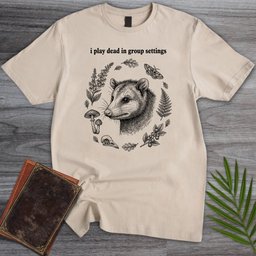 Anti Social Introvert T Shirt Gift For Nature Lover