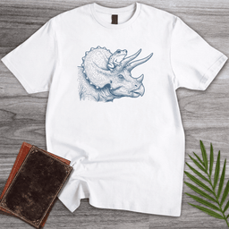 Crowned Frog Triceratops T Shirt Gift For Frog Lover