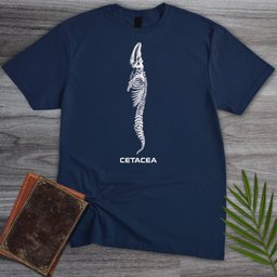 Cetacea Whale Skeleton T Shirt Gift For Nature Lover