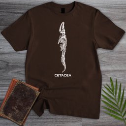 Cetacea Whale Skeleton T Shirt Gift For Nature Lover