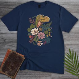Dark Bouquet T Rex T Shirt Gift For Dinosaur Lover