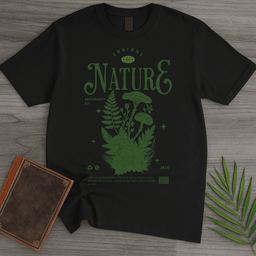 Curiosity X Nature T Shirt Gift For Nature Lover