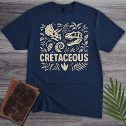 Cretaceous Fossil Elements T Shirt Gift For Nature Lover
