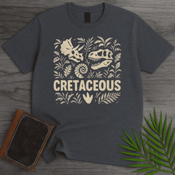 Cretaceous Fossil Elements T Shirt Gift For Nature Lover