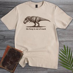 Cant Reach The T Rex Boop T Shirt Gift For Dinosaur Lover