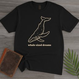 Deep Thoughts Whale T Shirt Gift For Nature Lover