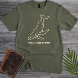 Deep Thoughts Whale T Shirt Gift For Nature Lover