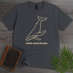 Deep Thoughts Whale T Shirt Gift For Nature Lover