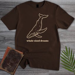Deep Thoughts Whale T Shirt Gift For Nature Lover