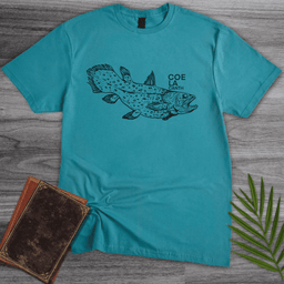 Coelacanth Living Fossil T Shirt Gift For Nature Lover