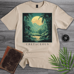 Cretaceous Environment At Dawn T Shirt Gift For Nature Lover