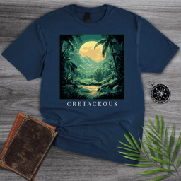 Cretaceous Environment At Dawn T Shirt Gift For Nature Lover