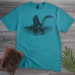 Big Foot Plesiosaurus Commute T-Shirt